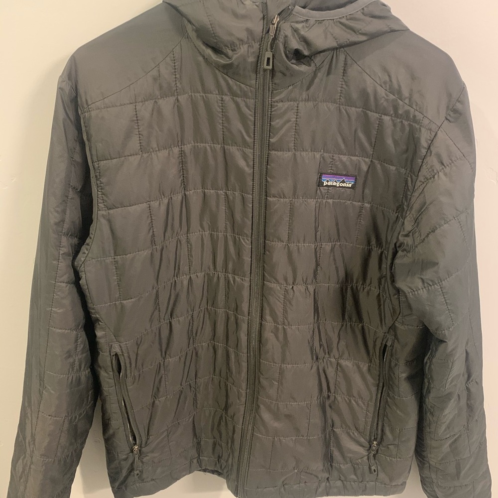 Patagonia nano puff gunmetal grey.